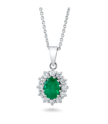 گردنبند طلای سفید آویا